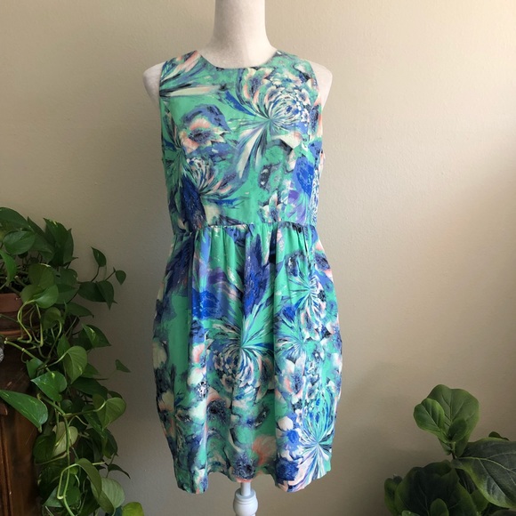 Shoshanna Dresses & Skirts - Shoshanna • Multicolor Sleeveless Party Dress 302